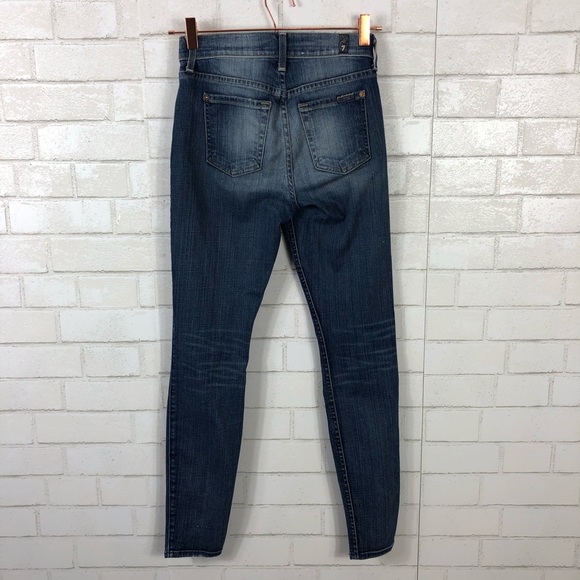 7 For All Mankind The Ankle Skinny Jeans - Picture 5 of 8